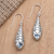 Amethyst and blue topaz dangle earrings, 'Dragonfly Wish' - Amethyst and Blue Topaz Dangle Earrings (image 2) thumbail