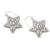 Gemstone dangle earrings, 'Cypress Flowers' - Gemstone Flower-Shaped Earrings (image 2f) thumbail