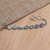 Multi-gemstone tennis bracelet, 'Paint the Rainbow' - Hand Made Amethyst and Peridot Tennis Bracelet