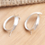 Sterling silver drop earrings, 'Remember You' - Artisan Made Sterling Silver Drop Earrings (image 2b) thumbail
