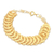 Gold-plated filigree bracelet, 'Love You Forever' - Artisan Crafted Gold-Plated Filigree Bracelet (image 2c) thumbail