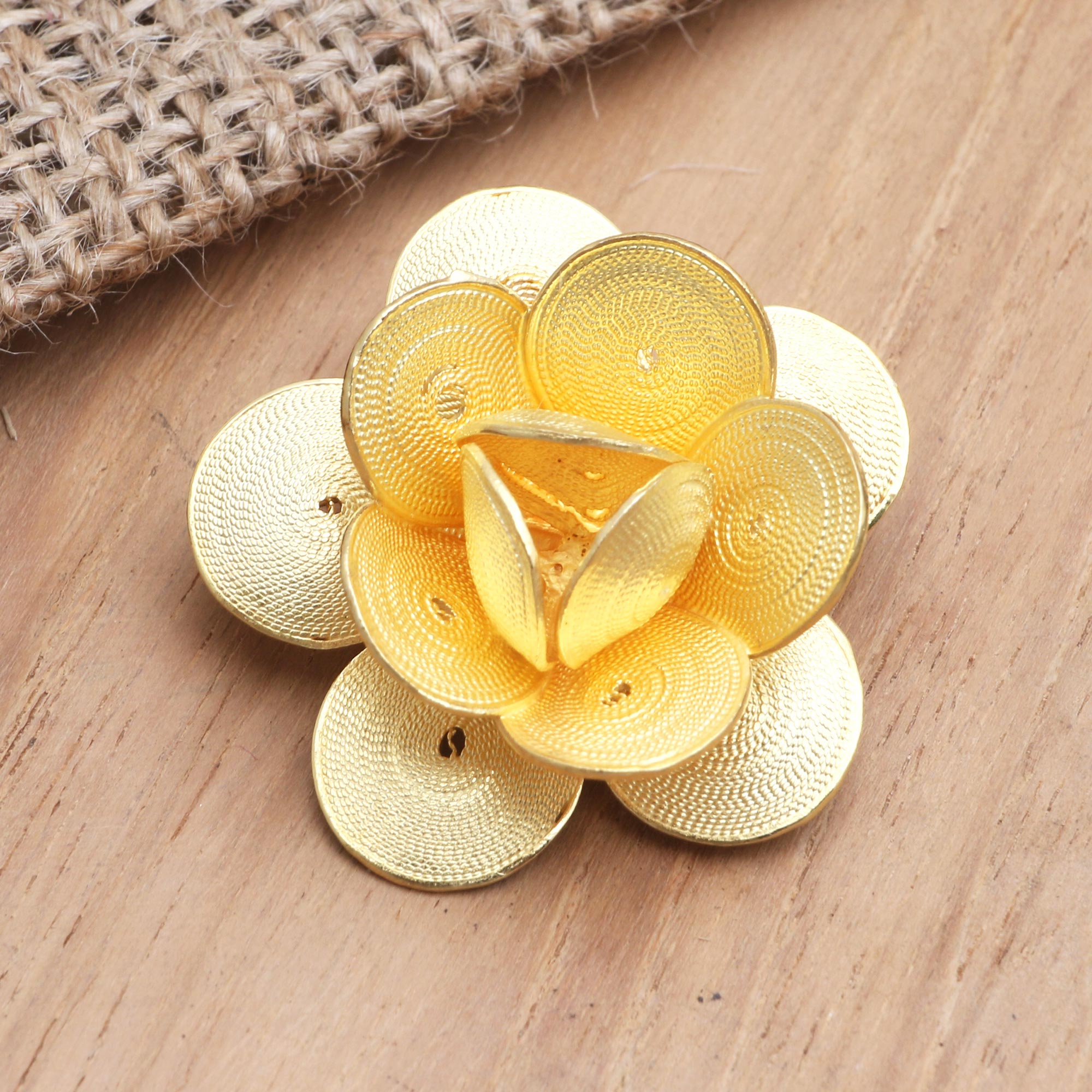 Handcrafted Rose Brooch Pins - Unique and Delicate Floral Jewelry for Women  - Perfect Holiday Gift