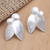 Sterling silver drop earrings, 'Gentle Princess' - Artisan Crafted Sterling Silver Drop Earrings thumbail