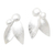 Sterling silver drop earrings, 'Gentle Princess' - Artisan Crafted Sterling Silver Drop Earrings (image 2a) thumbail