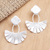 Sterling silver drop earrings, 'Soul Kiss' - Artisan Made Sterling Silver Drop Earrings