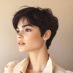 Opal button earrings, 'Blue Moon' - Opal and Sterling Silver Crescent Moon Button Earrings