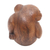 Estatuilla de madera, 'Koala hambriento' - Estatuilla de koala de madera de Suar tallada a mano