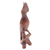 Wood statuette, 'Crested Cockatoo' - Hand Carved Suar Wood Cockatoo Statuette (image 2d) thumbail