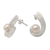 Cultured pearl drop earrings, 'C'est Chic' - Sterling Silver and Cultured Pearl Drop Earrings (image 2b) thumbail