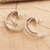 Sterling silver drop earrings, 'Don't Fade Away' - Handmade Sterling Silver Drop Earrings (image 2c) thumbail