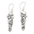 Sterling silver dangle earrings, 'Flourishing Banana Leaves' - Artisan Crafted Sterling Silver Dangle Earrings thumbail