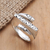 Sterling silver cocktail ring, 'It's Complicated' - Artisan Crafted Sterling Silver Cocktail Ring (image 2b) thumbail