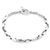 Sterling silver link bracelet, 'Life is Beautiful' - Balinese Sterling Silver Link Bracelet