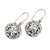 Sterling silver dangle earrings, 'Octopus Legs' - Hand Crafted Sterling Silver Dangle Earrings (image 2b) thumbail