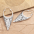 Sterling silver hoop earrings, 'Let's See Bali' - Sterling Silver Balinese Hoop Earrings (image 2b) thumbail