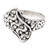 Sterling silver band ring, 'Hero's Journey' - Artisan Crafted Sterling Silver Band Ring (image 2d) thumbail