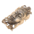 Wood mask, 'Queen of the Jungle' - Hand Carved Hibiscus Wood Mask (image 2b) thumbail