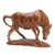 estatuilla de madera - Estatuilla de toro de madera de suar tallada a mano