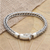 Men's sterling silver chain bracelet, 'Cult Classic' - Men's Sterling Silver Naga Chain Bracelet (image 2) thumbail