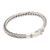 Men's sterling silver chain bracelet, 'Cult Classic' - Men's Sterling Silver Naga Chain Bracelet (image 2c) thumbail