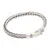 Men's sterling silver chain bracelet, 'Cult Classic' - Men's Sterling Silver Naga Chain Bracelet (image 2d) thumbail