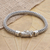 Men's sterling silver chain bracelet, 'Style Endures' - Men's Sterling Silver Snake Chain Bracelet (image 2) thumbail