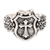 Men's sterling silver cocktail ring, 'Cross Walk' - Men's Sterling Silver Cross-Motif Cocktail Ring (image 2d) thumbail