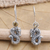 Citrine dangle earrings, 'Yellow Dragon' - Citrine Dragon-Motif Dangle Earrings (image 2) thumbail