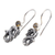 Citrine dangle earrings, 'Yellow Dragon' - Citrine Dragon-Motif Dangle Earrings (image 2b) thumbail