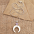 Amethyst pendant necklace, 'Pale Moonlight' - Handmade Amethyst and Sterling Silver Pendant Necklace (image 2b) thumbail