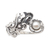 Cultured Mabe pearl single stone ring, 'My Pearl' - Cultured Mabe Pearl Single Stone Ring (image 2b) thumbail