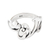 Sterling silver band ring, 'Big Love' - Handmade Sterling Silver Band Ring (image 2b) thumbail