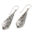 Sterling silver dangle earrings, 'Fashion Plate' - Balinese Sterling Silver Dangle Earrings (image 2c) thumbail