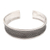 Sterling silver cuff bracelet, 'Cresting Wave' - Oxidized Sterling Silver Cuff Bracelet from Bali