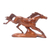 Holzskulptur - Handgefertigte Pferdeskulptur aus Suarholz