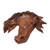 Wood relief panel, 'Majestic Mane' - Suar Wood Horse Head Relief Panel (image 2b) thumbail