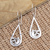 Sterling silver dangle earrings, 'Party Night' - Hand Made Sterling Silver Dangle Earrings (image 2) thumbail