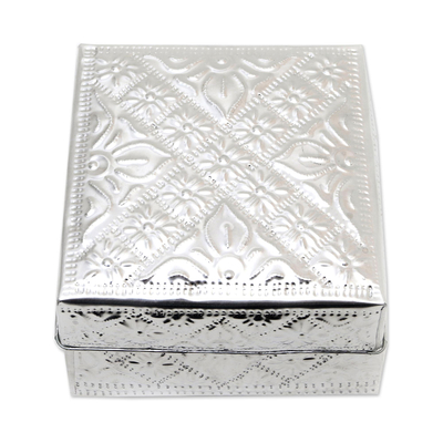 Dekorative Aluminiumboxen, (3er-Set) - Kunsthandwerklich gefertigte dekorative Aluminiumboxen (3er-Set)