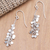 Sterling silver dangle earrings, 'Sprinkling Seeds' - Artisan Crafted Sterling Silver Dangle Earrings thumbail