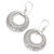Sterling silver dangle earrings, 'Wired In' - Artisan Crafted Sterling Silver Dangle Earrings (image 2c) thumbail