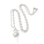 collar con colgante de perlas cultivadas - Collar con Colgante de Perlas y Plata de Ley Hecho a Mano