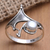 Cultured pearl cocktail ring, 'Queen of the Ocean' - Sterling Silver and Cultured Pearl Cocktail Ring (image 2) thumbail
