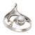 Cultured pearl cocktail ring, 'Queen of the Ocean' - Sterling Silver and Cultured Pearl Cocktail Ring thumbail