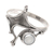 Cultured pearl cocktail ring, 'Queen of the Ocean' - Sterling Silver and Cultured Pearl Cocktail Ring (image 2d) thumbail