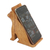 Wood phone stand, 'Dialing Cat' - Hand Made Jempinis Wood Cat Phone Stand (image 2d) thumbail