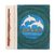 Natural fiber journal, 'Pisces Sign in Blue' - Natural Fiber Dolphin Journal in Blue thumbail