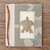 Natural fiber journal, 'Tortoise Thoughts in Grey' - Grey Natural Fiber Turtle-Motif Journal (image 2) thumbail