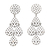 Sterling silver dangle earrings, 'Christmas Pears' - Handcrafted Sterling Silver Dangle Earrings thumbail