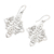 Sterling silver dangle earrings, 'Late-Night Party' - Handcrafted Sterling Silver Dangle Earrings (image 2c) thumbail