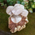 Holzstatuette - Handgefertigte Pilzstatuette aus Jempinis-Holz